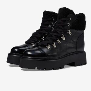 Steve Madden Women’s Reyen‎ Platform Boots Black Size 10 M